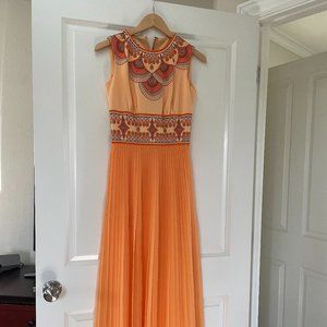 Vintage Shaheen midcentury gown Hawaii EX Cond
